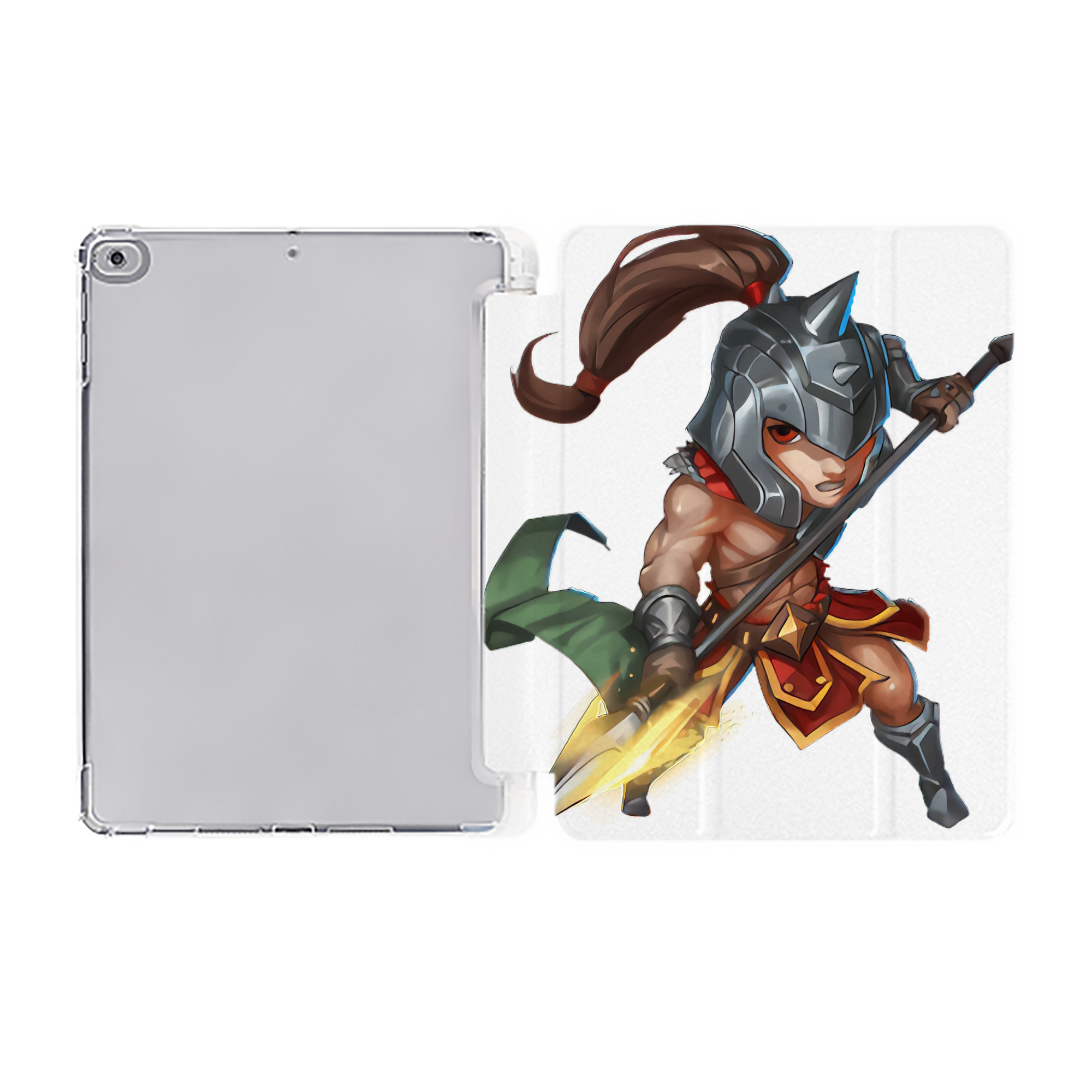 （画像用） リーグ・オブ・レジェンド League of Legends LOL IPad ケース ペン収納付き 三つ折りスタンド PUレザー×シリコン 対応機種9.5/10.5/10.9インチ